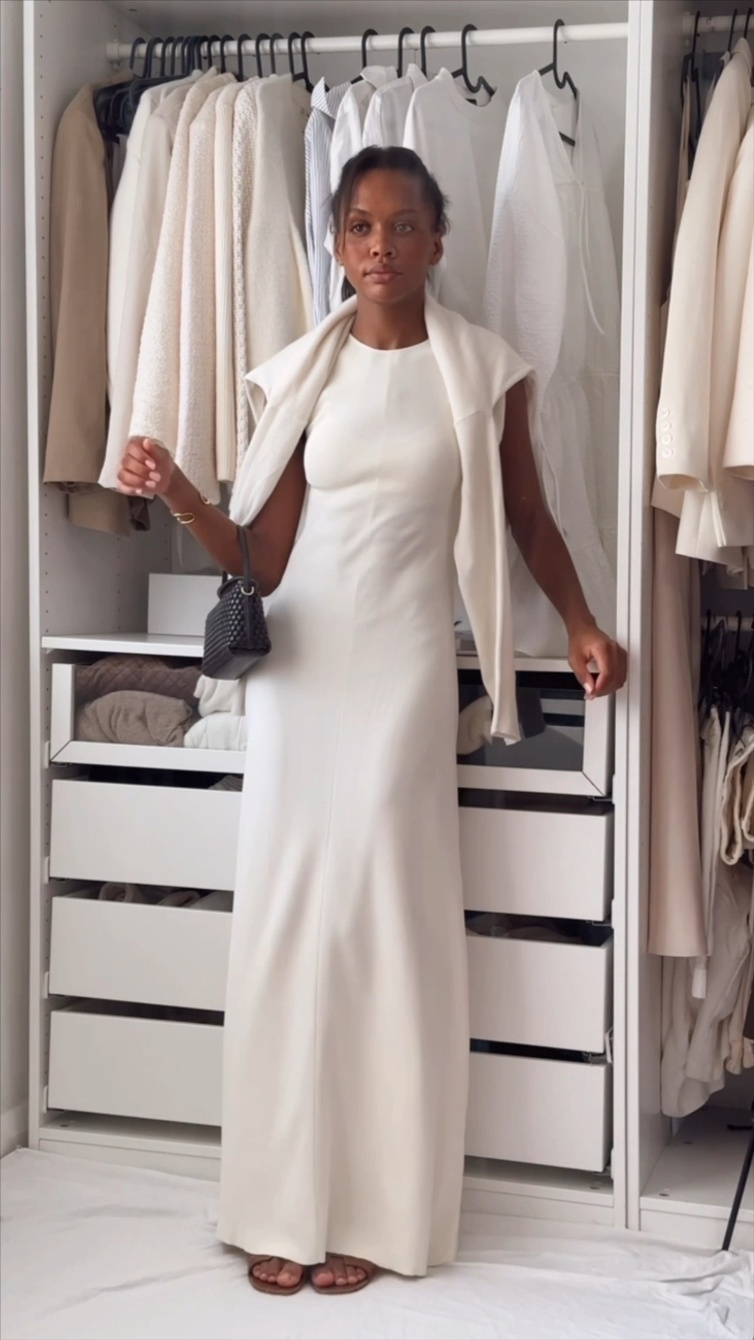 Summer outfit, maxi dress, solid and striped dress, monochrome outfit, classic outfit, summer dress 

#LTKsummer #LTKuk #LTKstyletip