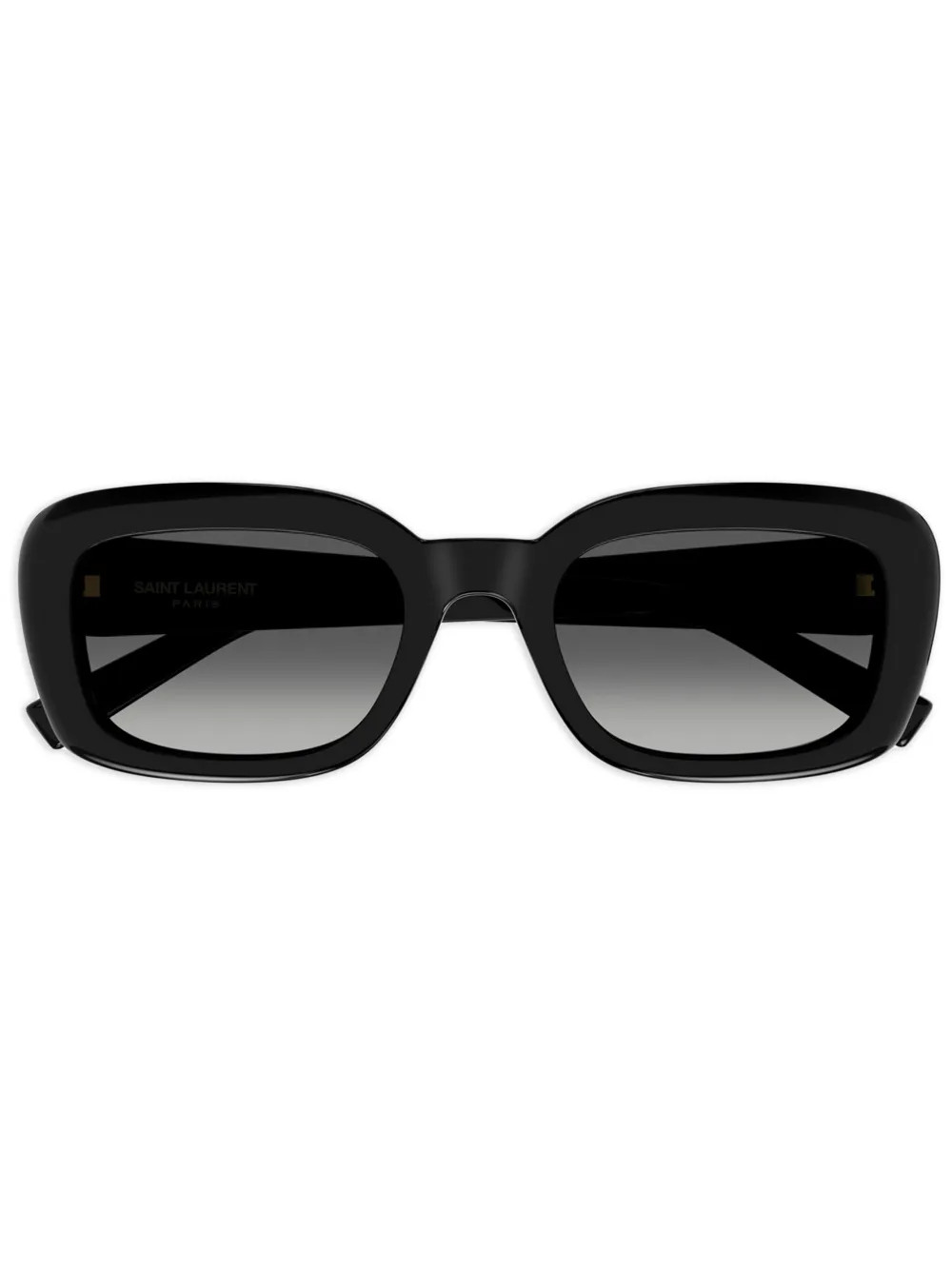 Saint Laurent Eyewear Sonnenbrille Mit Eckigem Gestell | Schwarz | FARFETCH BE | Farfetch Global