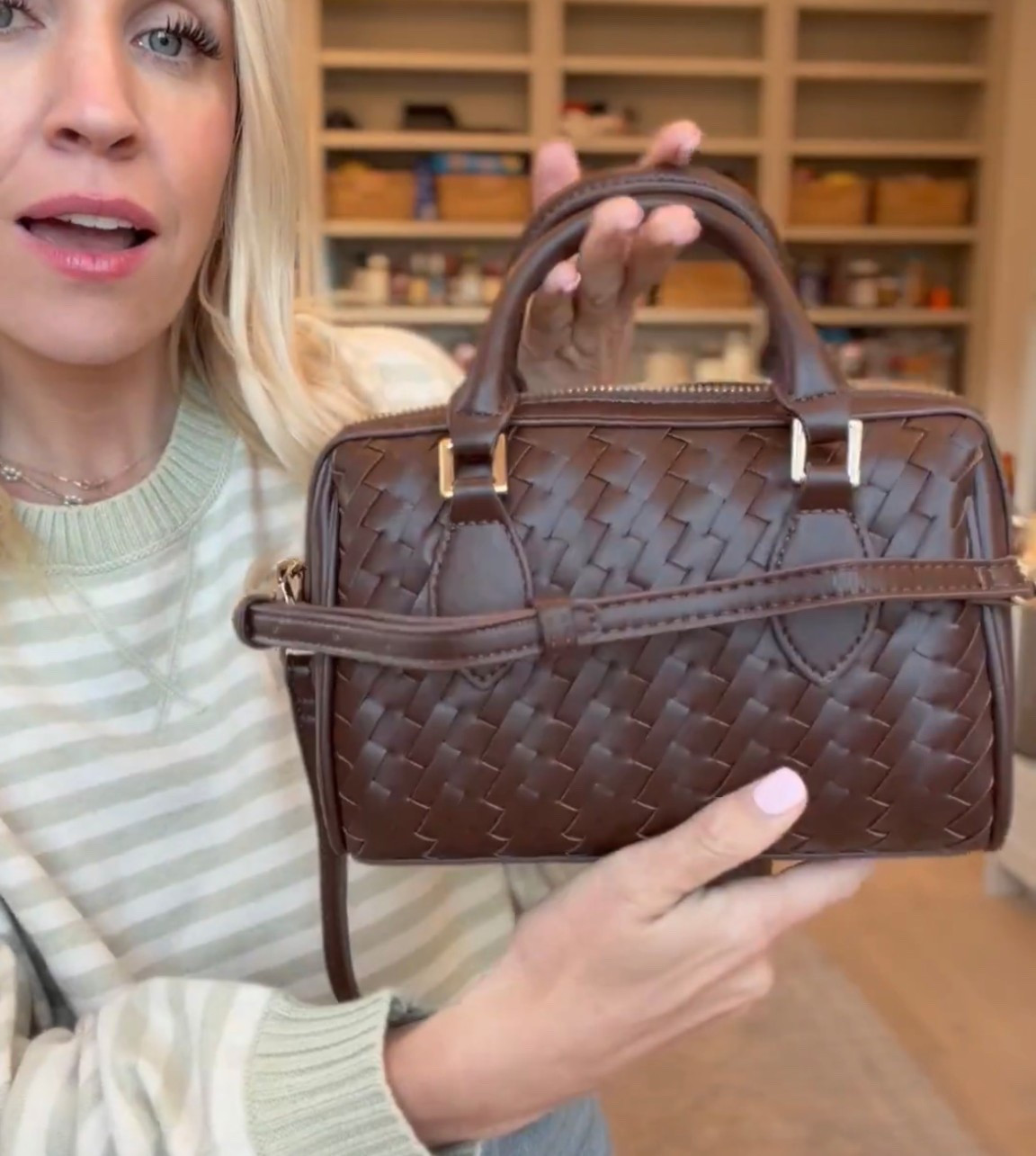 $30 woven crossbody bag from Target! Comes in other colors and is the perfect size!

#LTKSeasonal #LTKootd #LTKdayinmylife