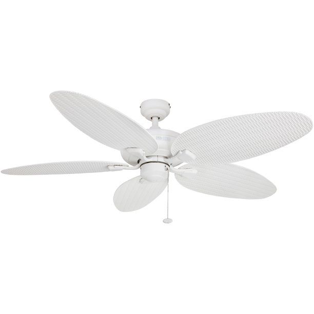 Honeywell Duval 52" White Outdoor Ceiling Fan | Walmart (US)