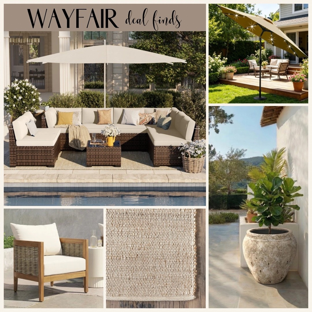 Wayfair’s Outdoor Deals are sooooo good. Create the cozy outdoor space for less with trendy, affordable finds

#LTKSeasonal #LTKSaleAlert #LTKHome