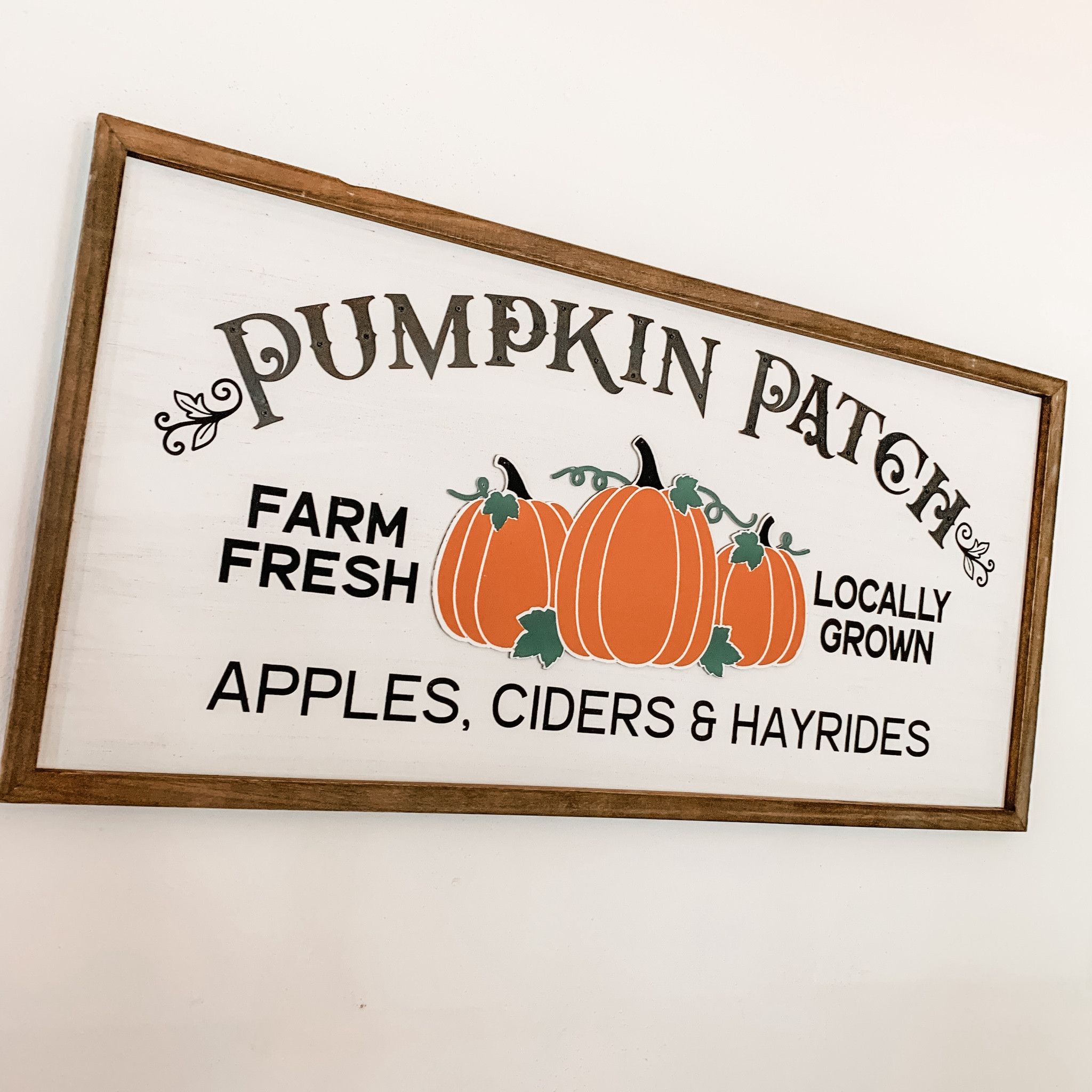 We’re growing pumpkins in our garden this year {and by “we” I really mean my talented husband} so this sign might be more than just decor for once!🧡

#LTKSeasonal #LTKFallSale #LTKHome