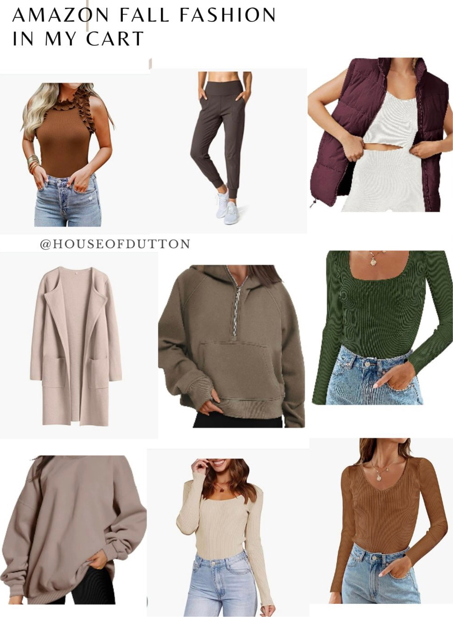 Amazon fall fashion in my cart

#LTKover40 #LTKstyletip #LTKunder50