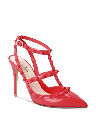 Women's Rockstud Ankle Strap Pumps with Tonal Studs | Bloomingdale's (US)