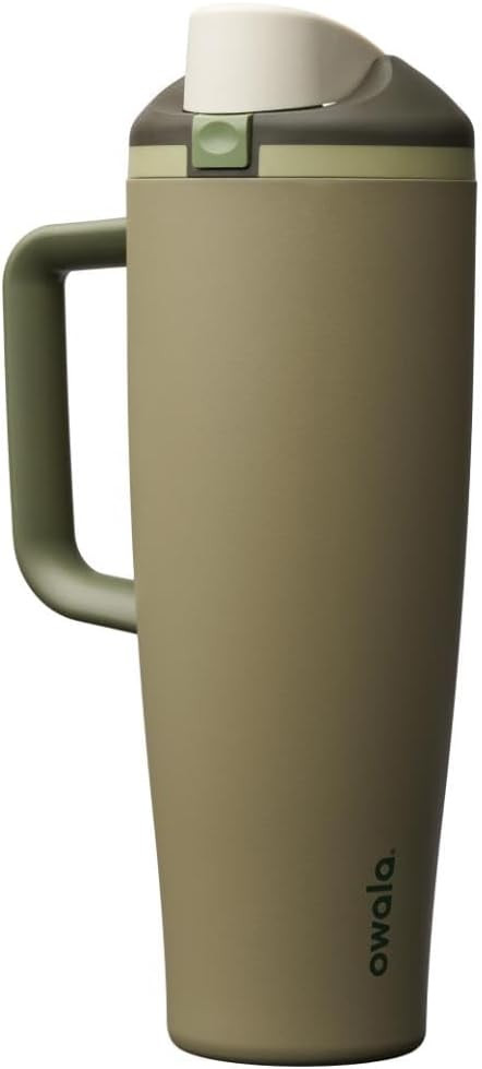 Owala FreeSip Tumbler Insulated Stainless Steel Water Bottle with Built-in Straw and Side Handle,... | Amazon (US)