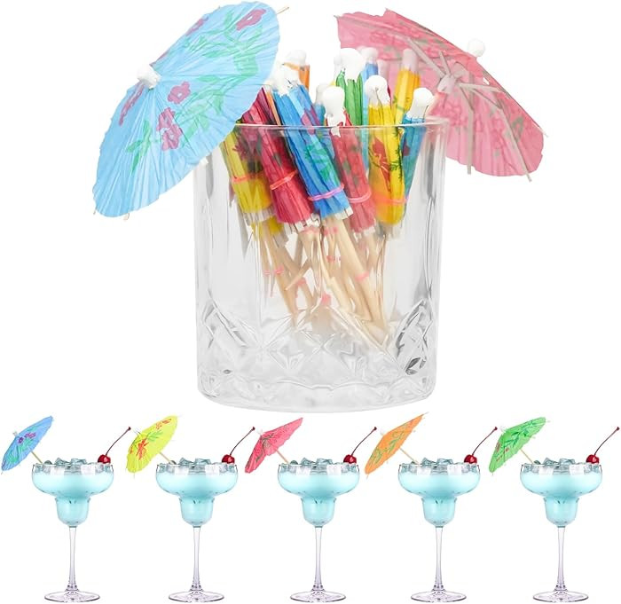 20PCS Cocktail Picks, Fancy Toothpicks for Appetizers, Decorative Skewers for Appetizers Drinks P... | Amazon (US)