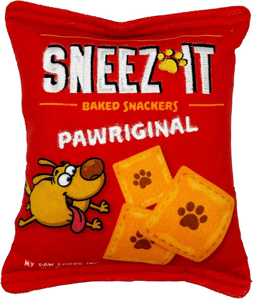 Huxley & Kent for Dogs | Sneez-It (Small) | Snack Attack Power Plush Dog Toy with Squeaker | Funn... | Amazon (US)