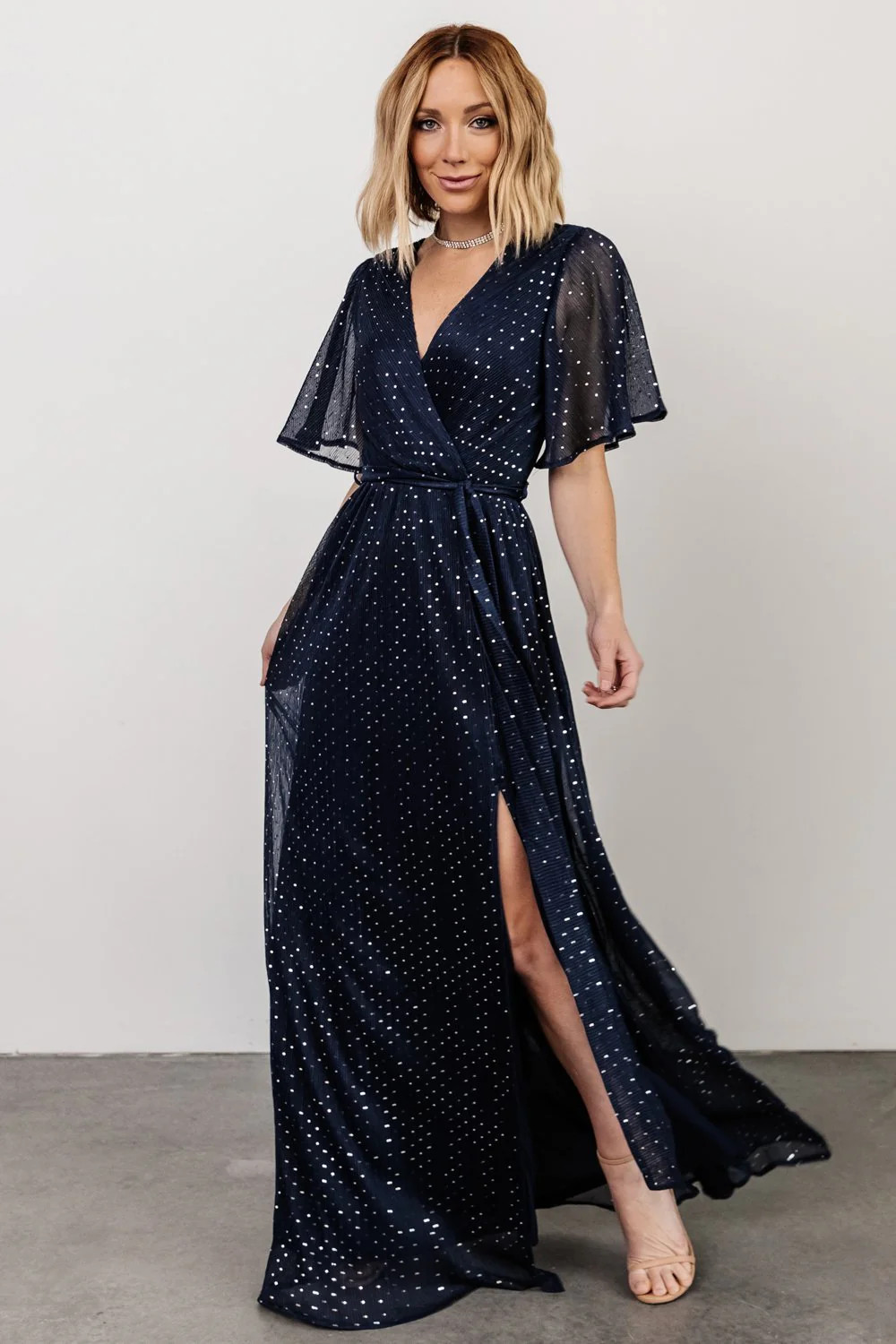 Grace Sparkle Gown | Navy | Baltic Born