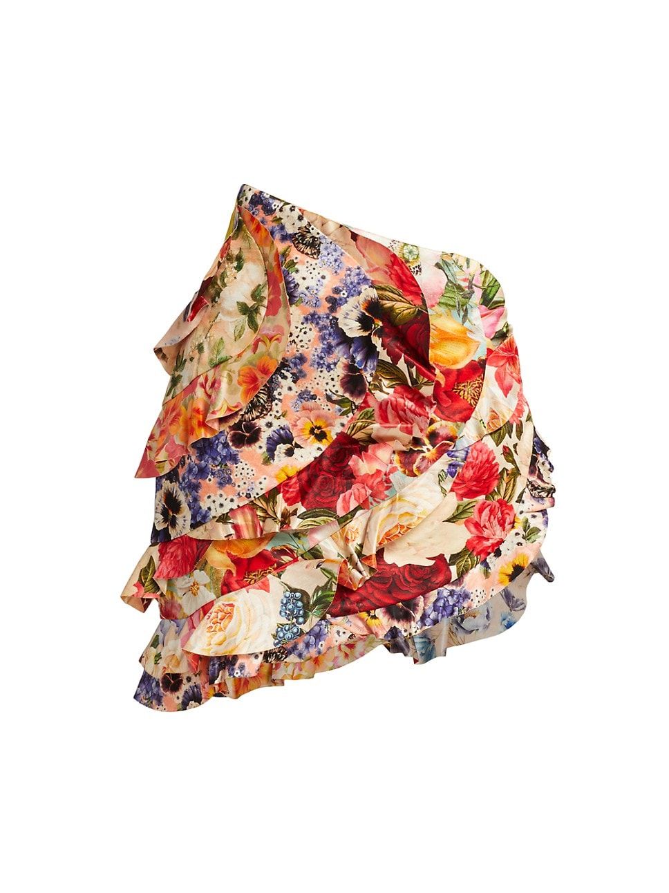 Wonderland Patchwork Miniskirt | Saks Fifth Avenue