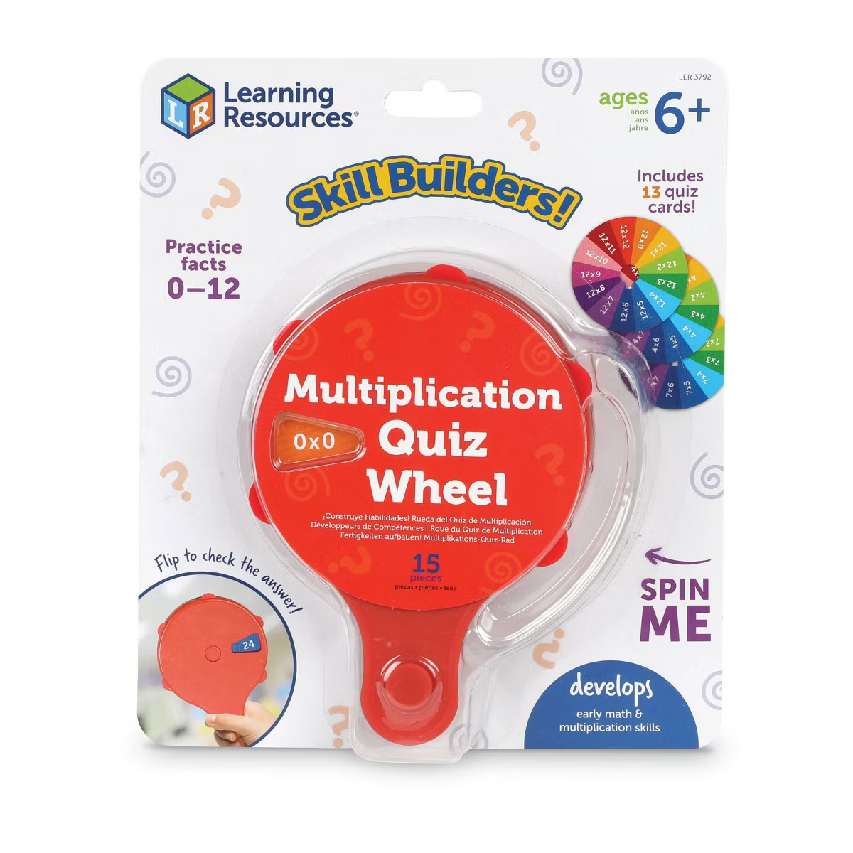Learning Resources Spin And Learn Wheels Multiplication | Target