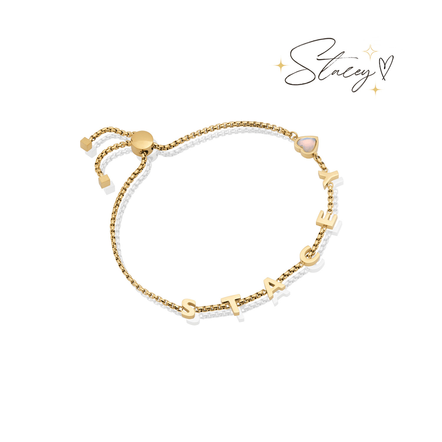 Custom Name Bracelet (Gold) | Abbott Lyon