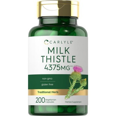 Carlyle Milk Thistle 4375mg | 200 Capsules | Target
