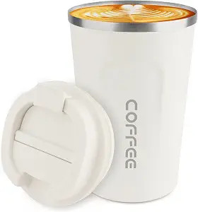 CS COSDDI 12 oz Stainless Steel Vacuum Insulated Tumbler - Coffee Travel Mug Spill Proof with Lid... | Amazon (US)