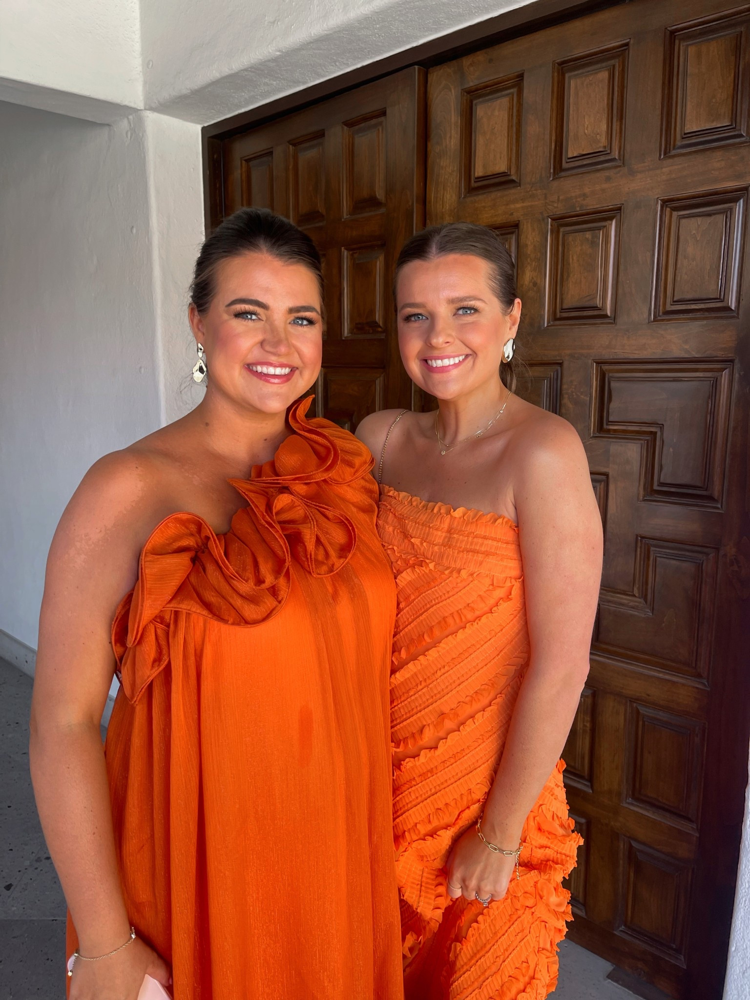 Fun Orange Bridesmaid Dresses >> 

*left dress is sunfere // right is endless rose* 

#bridesmaid #bridesmaiddress #orangedress #promdress #resortwear 

#LTKTravel #LTKWedding #LTKU