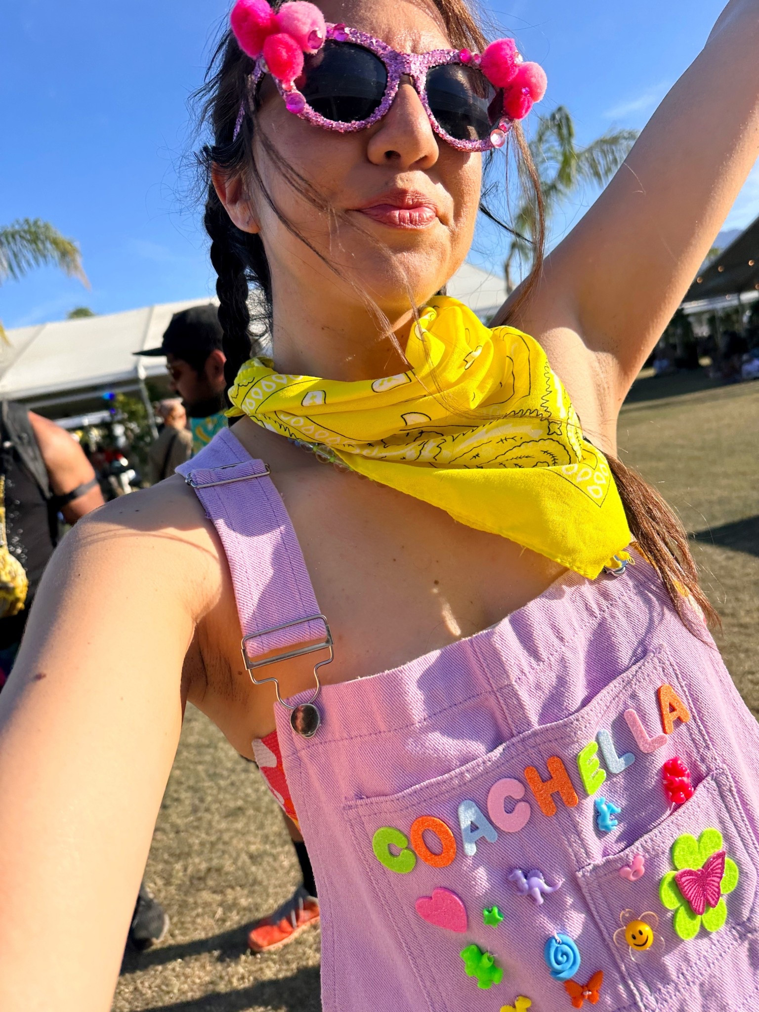Happy Coachella!! 

#coachella #coachellaoutfit #festivaloutfit #colorfulcoachellaoutfit #comfortablecoachellaoutfit #overalls #purpleoveralls 

#LTKFestival