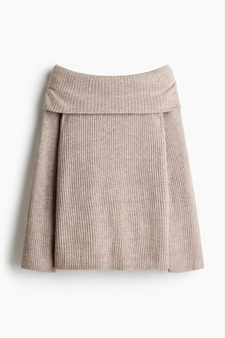 H & M - Off-the-Shoulder Sweater - Brown | H&M (US + CA)
