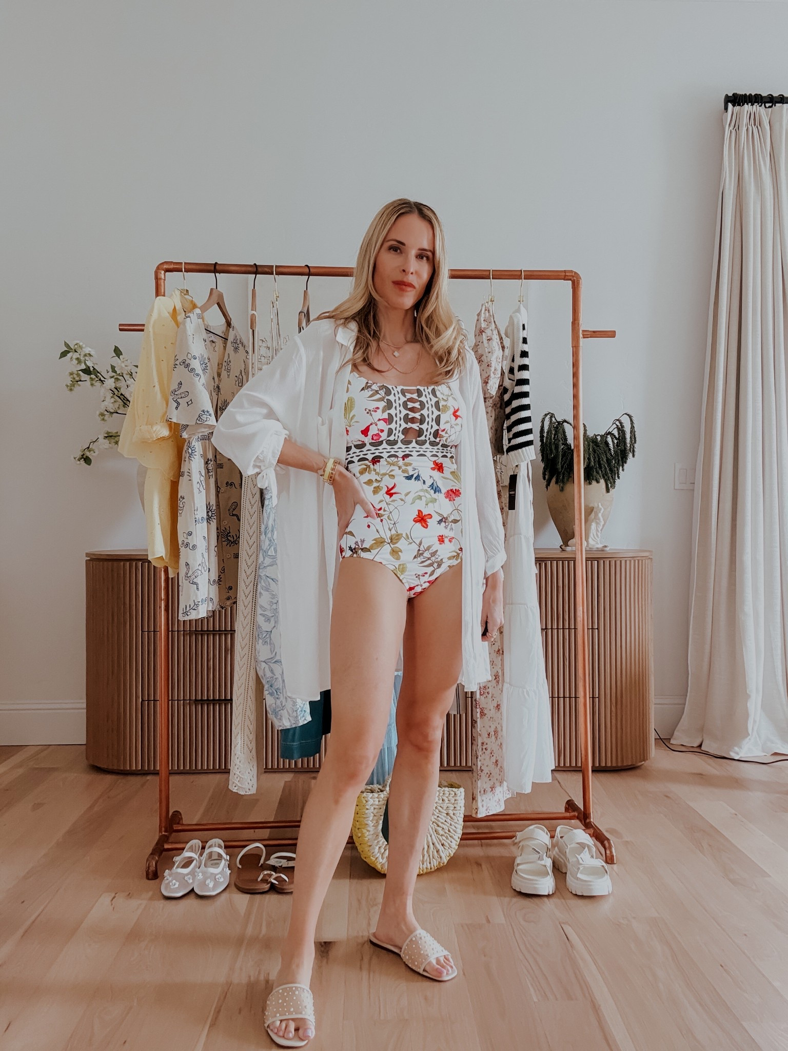 This one piece is so classic and comfy. Fits beautifully and totally worth the price! 

#LTKOver40 #LTKSwim #LTKSeasonal