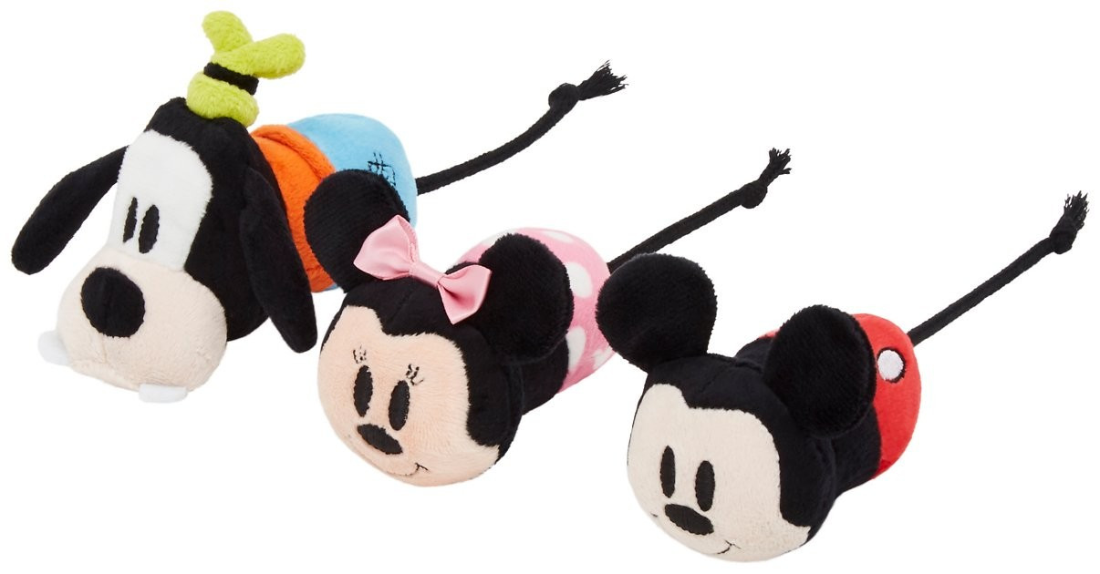 Disney Mickey & Friends Plush Mice Cat Toy with Catnip, 3 count | Chewy.com