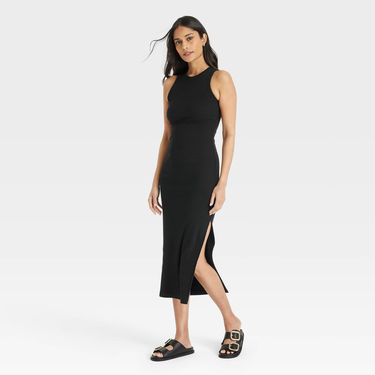 Women's Rib-Knit Maxi Bodycon Dress - Universal Thread™ | Target
