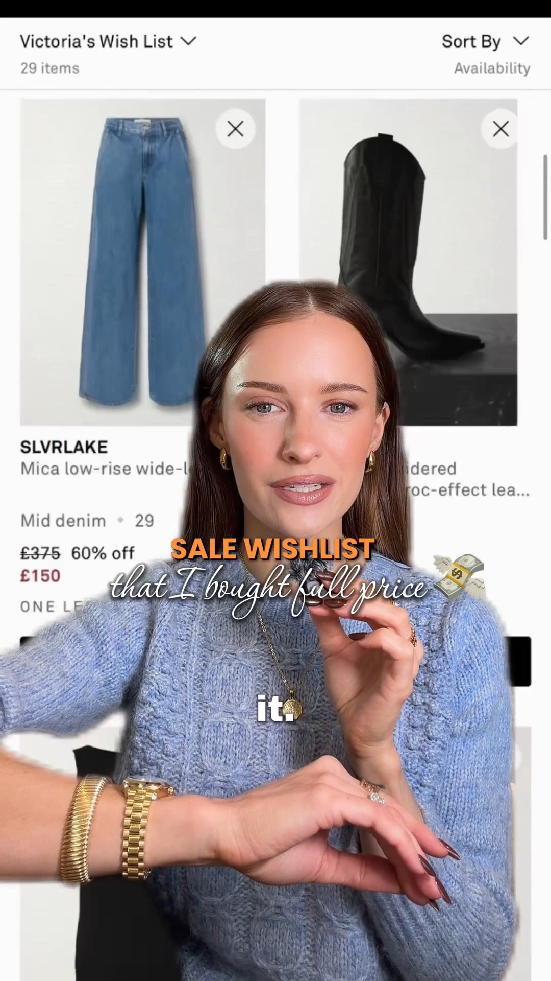 I paid full price but you don’t have to. The best of the Netaporter sale - plus some more items I own that are also in sale now 

#LTKluxury #LTKeurope #LTKuk