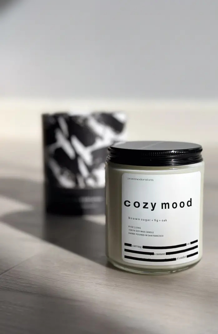 Postmodernform Cozy Mood / Brown Sugar + Fig + Oak Candle | Nordstrom | Nordstrom