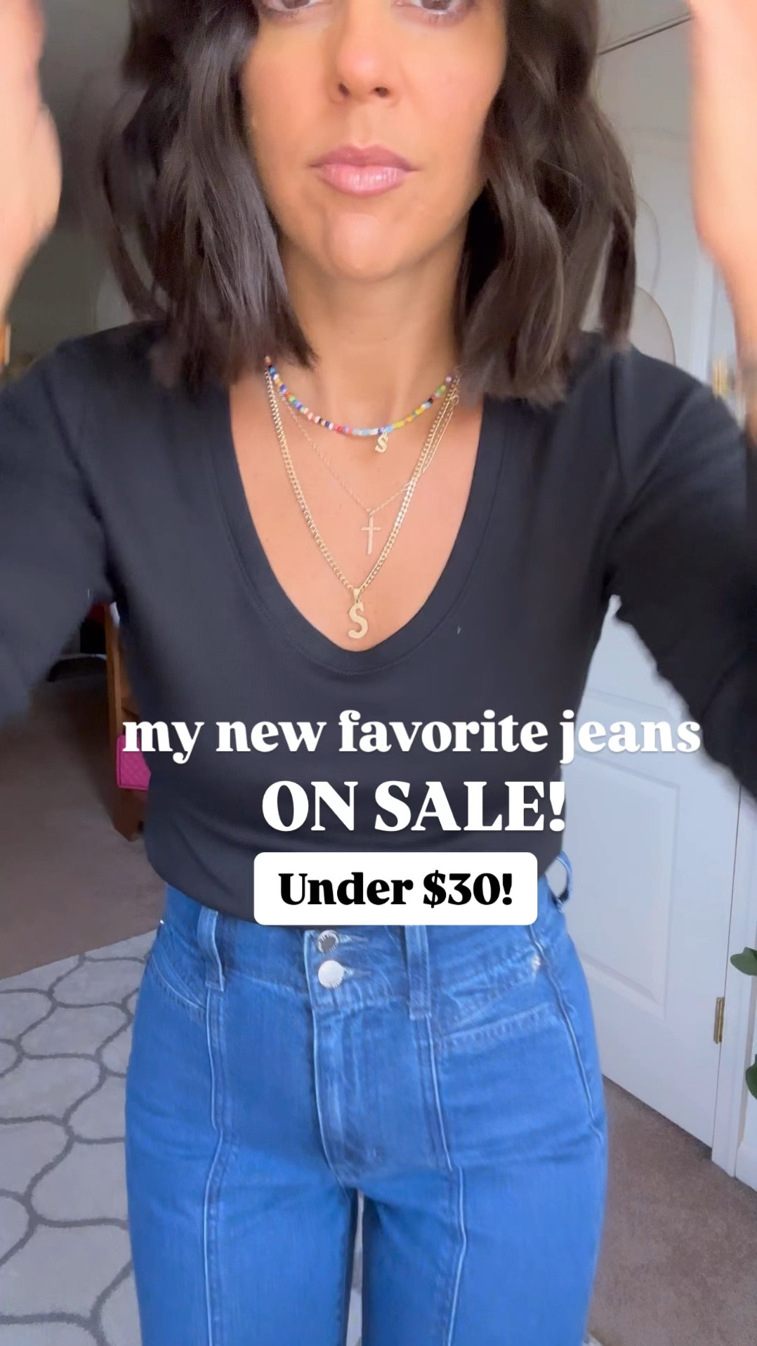 My favorite Target jeans are 30% off today! I’m in my true size 2. 

#LTKCyberWeek #LTKFindsUnder100 #LTKStyleTip