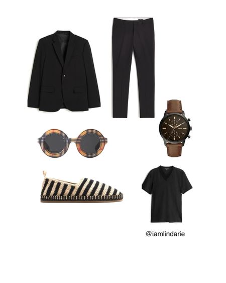 Black Suiting Option-2
Exact shoes not linked (@zara reference #2721/321)

#LTKMens