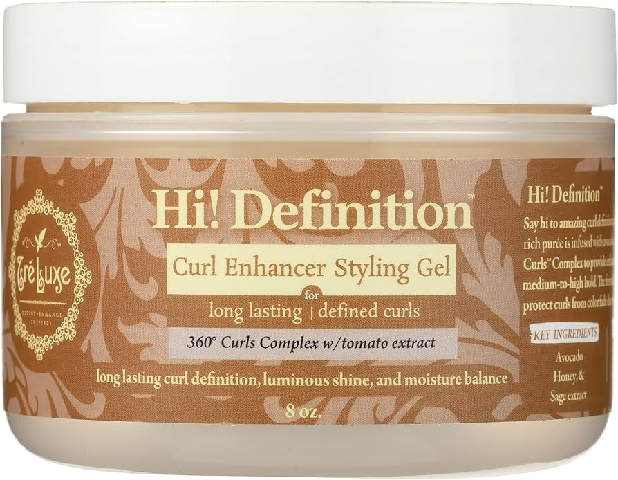Treluxe Hi! Definition Curl Enhancer Styling Gel, 8 Fz | Amazon (US)