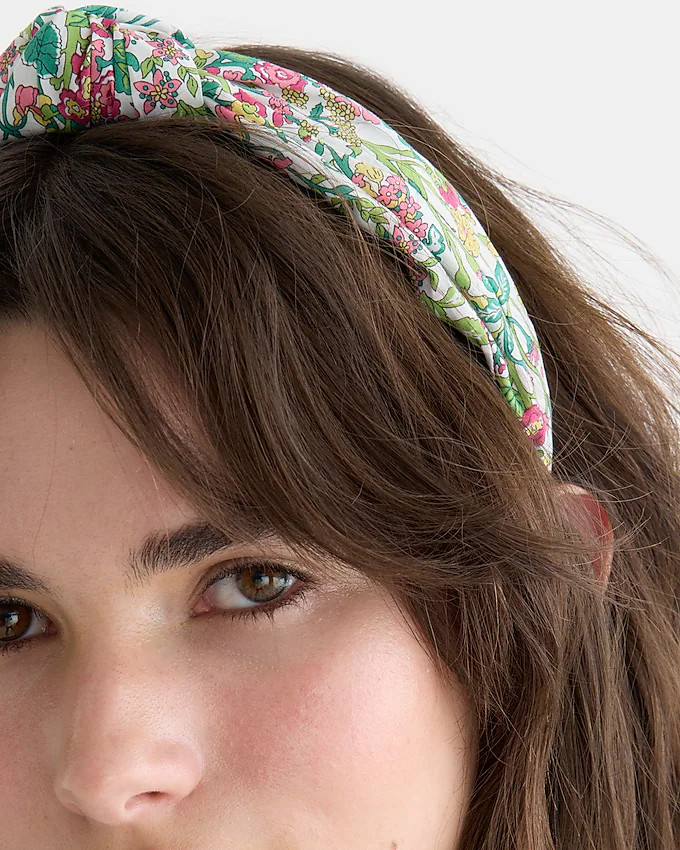 Knot headband in Liberty® fabric | J. Crew US