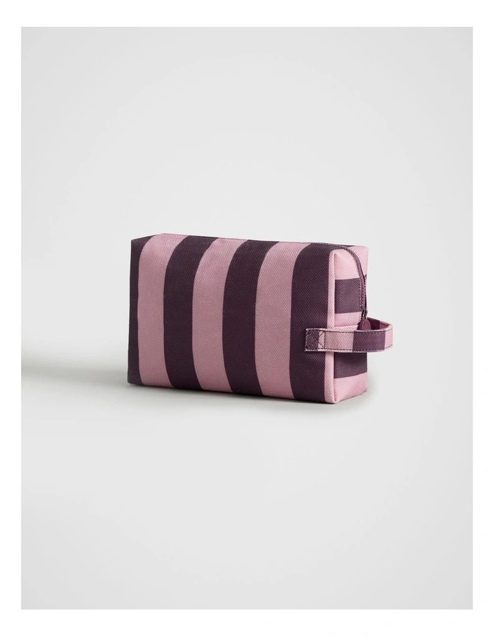 Fine DayWeekender Large Pouch in Eggplant Stripe | Myer