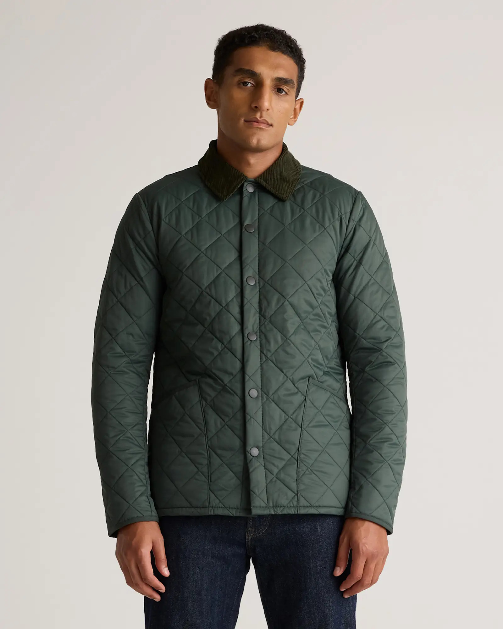 Featherless Quilted Jacket in Verdant Pine | Quince