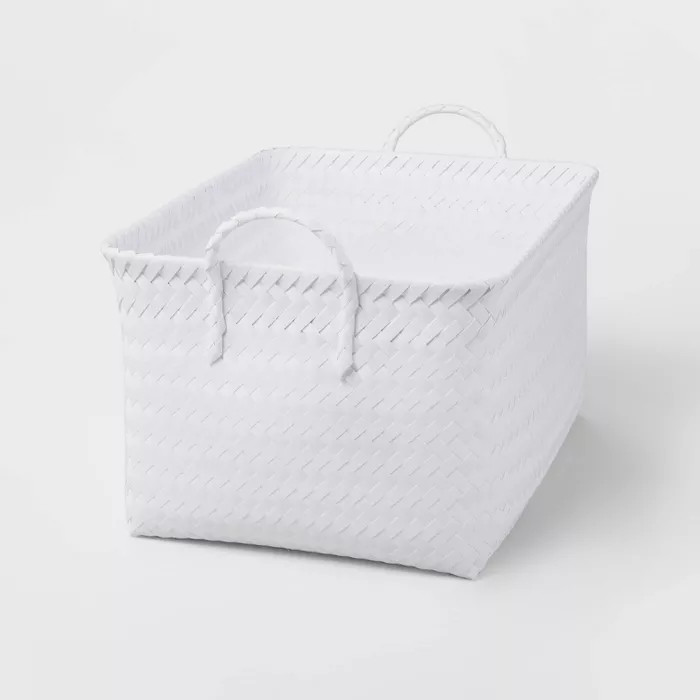 Large Woven Rectangular Storage Basket - Brightroom™ | Target