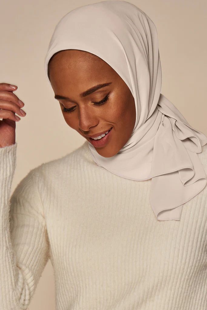 Everyday Chiffon Hijab - Pearl | Haute Hijab