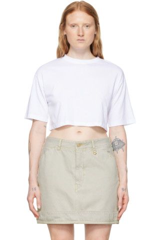 The Frankie Shop - White Karina T-Shirt | SSENSE