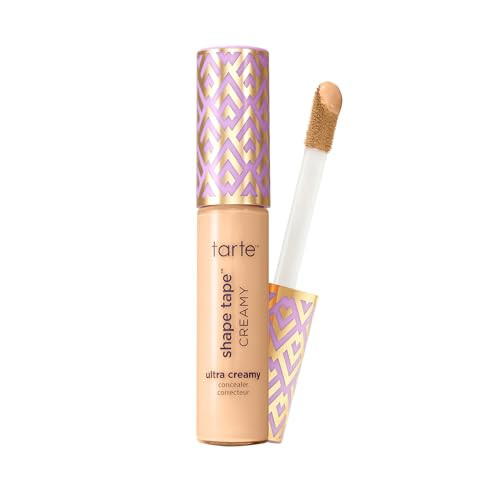 tarte shape tape creamy concealer – Full Coverage Makeup with Built-In Eye Cream, 24HR Hydrating Natural Moisturizing Matte Finish for Redness & Fine Lines, Vegan & Cruelty-Free | Amazon (US)