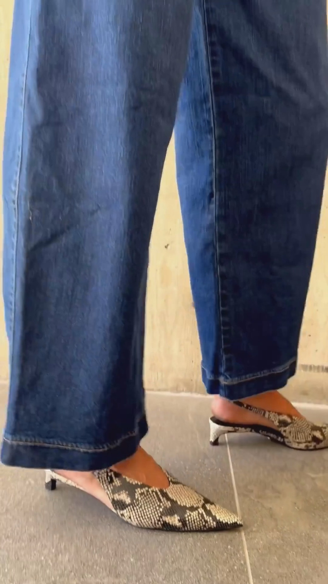 How I styled snakeskin shoes 👟 