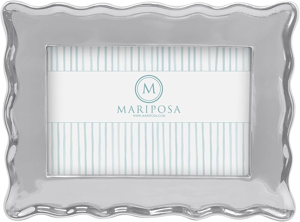 MARIPOSA Wavy Engravable 4x6 Frame | Amazon (US)