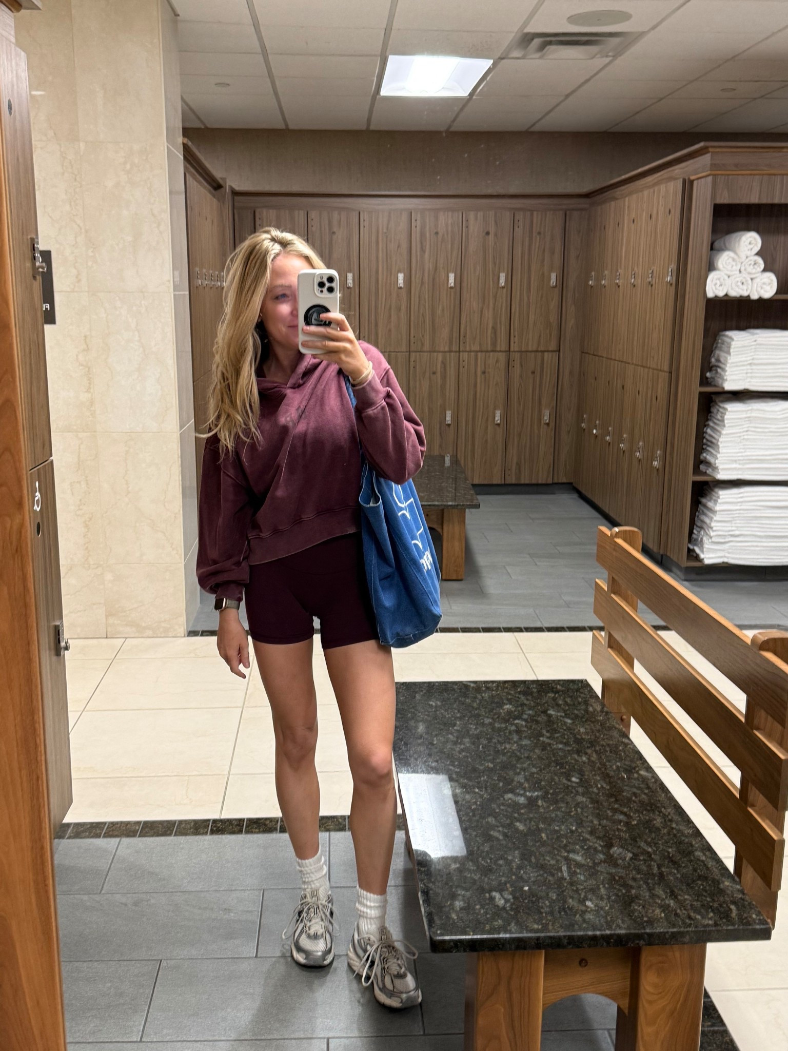 Today’s workout fit! Love these shorts with no front seam and buttery soft material! 

#LTKActive