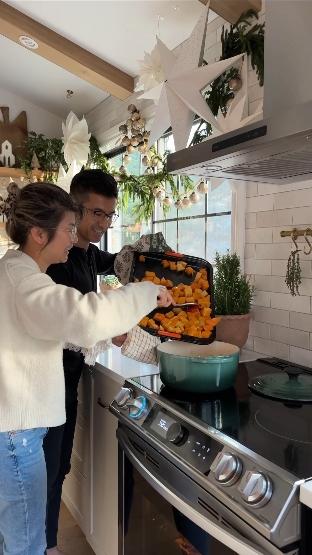 Soothing butternut squash soup made with ease using Le Creuset! The Dutch oven heated so fast and easily will last for years. Great for any kitchen whether for yourself or to gift to others!

#LTKVideo #LTKGiftGuide #LTKHoliday