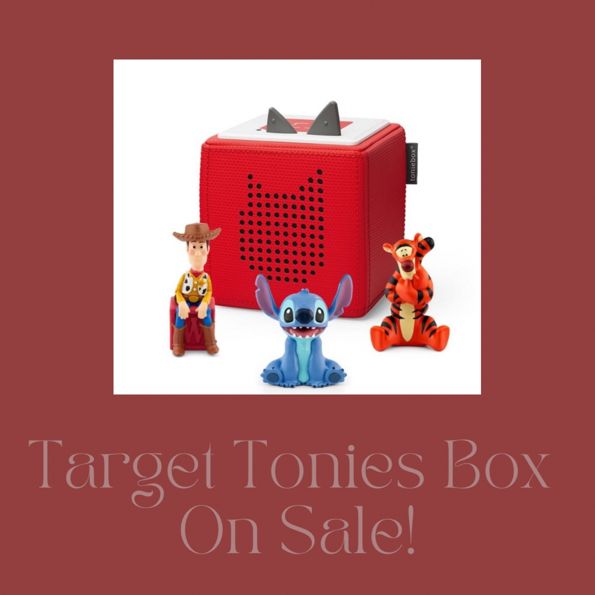 Less than $80 for a Tonies?? Check your Target app for a 25% off one toy coupon!

#LTKKids #LTKGiftGuide #LTKSaleAlert