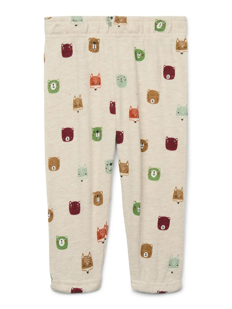 Garanimals Baby Boys Printed Terry Knit Joggers, Sizes 0M-24M | Walmart (US)