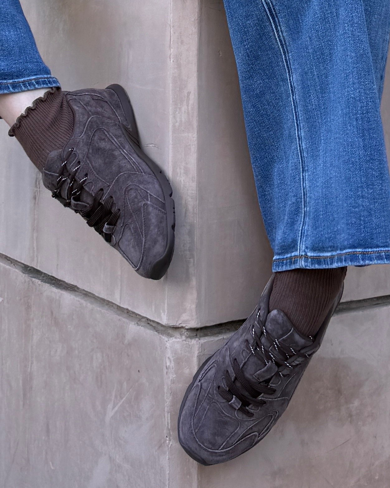 Chocolate mocha suede sneakers. #chocolate #shoetrends #fallttends #fallsneakers use code DAWN 15!

#LTKSeasonal #LTKSaleAlert