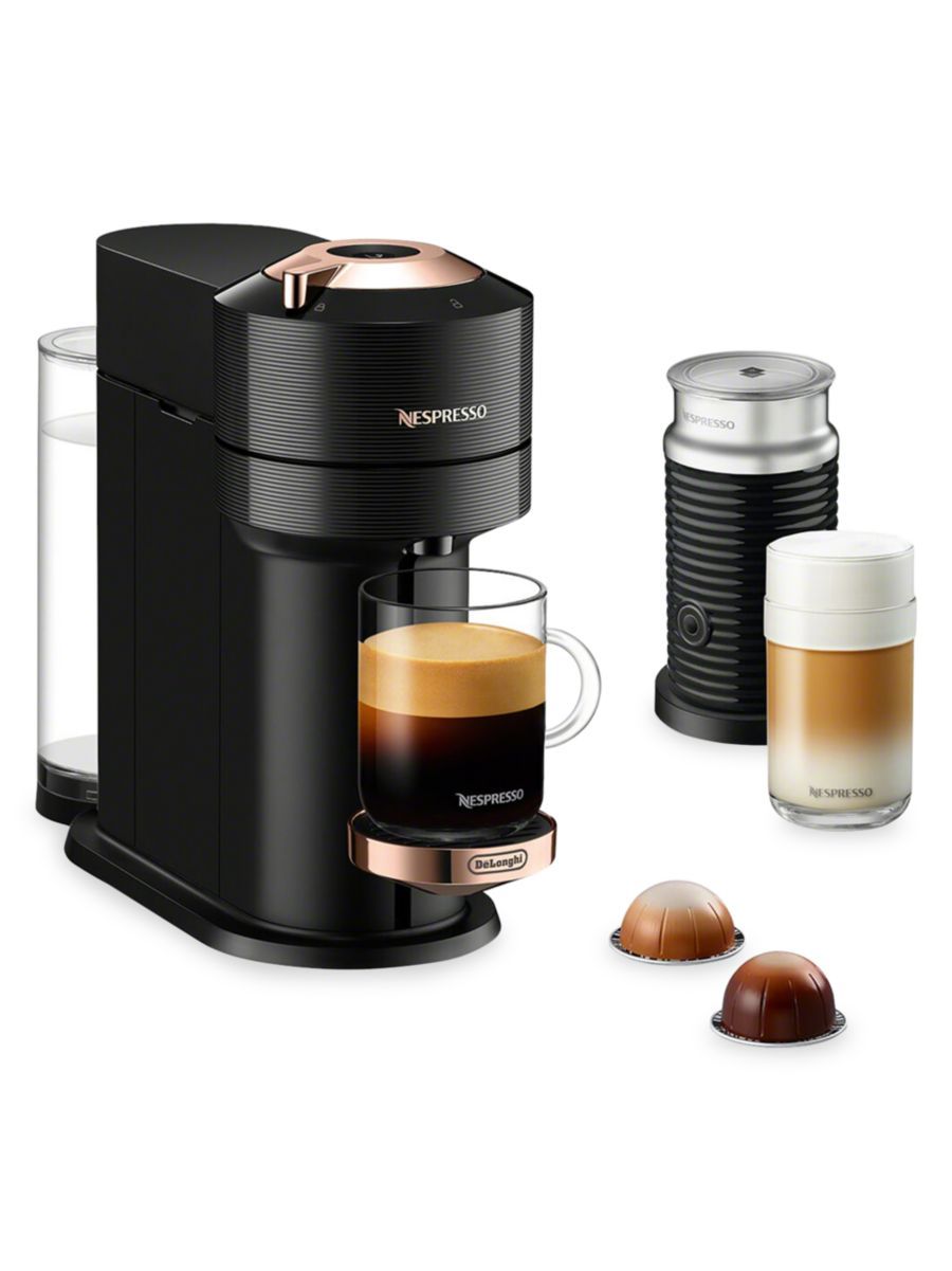 Nespresso by De'Longhi Vertuo Next Premium Coffee &amp; Espresso Maker Plus Aeroccino3 Milk Froth... | Saks Fifth Avenue