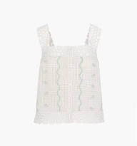 The Elroy Top - Gingham Vine | Hill House Home US