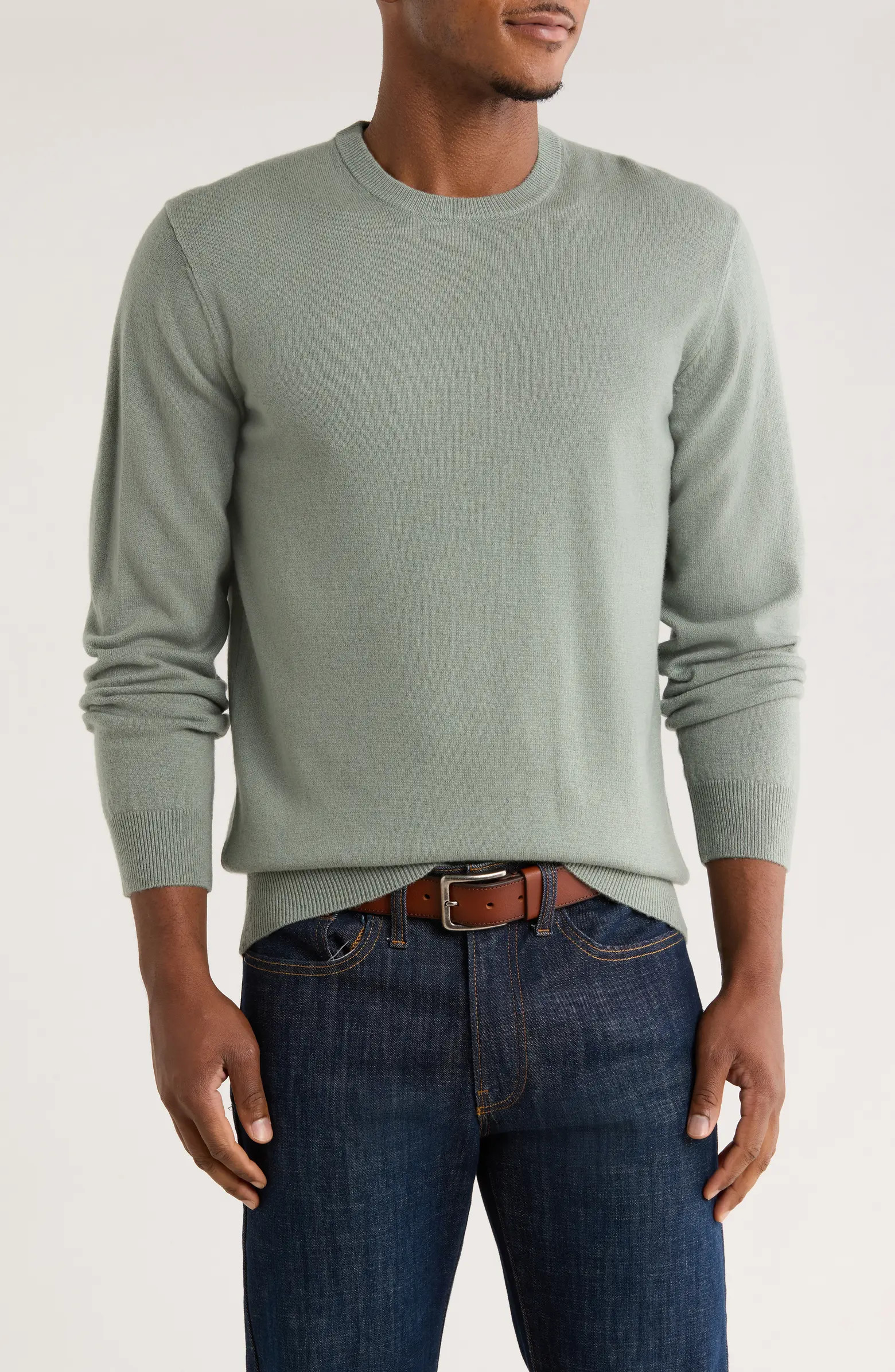 Wool & Cashmere Crewneck Sweater | Nordstrom Rack