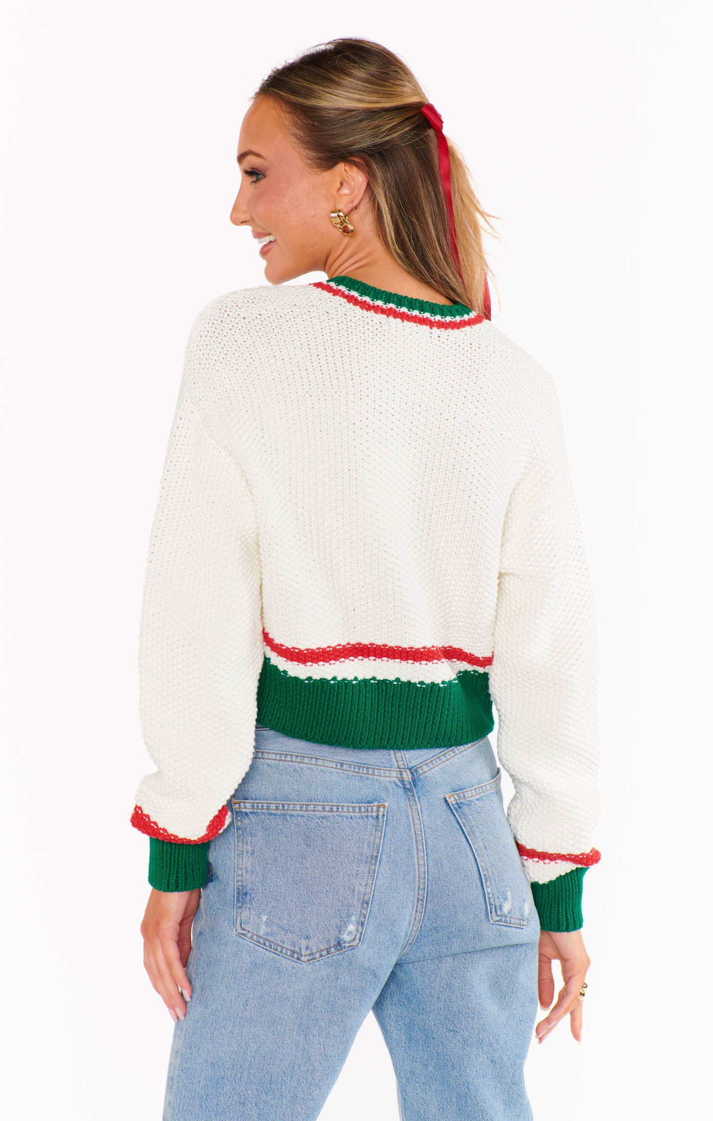 Only One Sweater ~ Festive Stripe Knit | Show Me Your Mumu