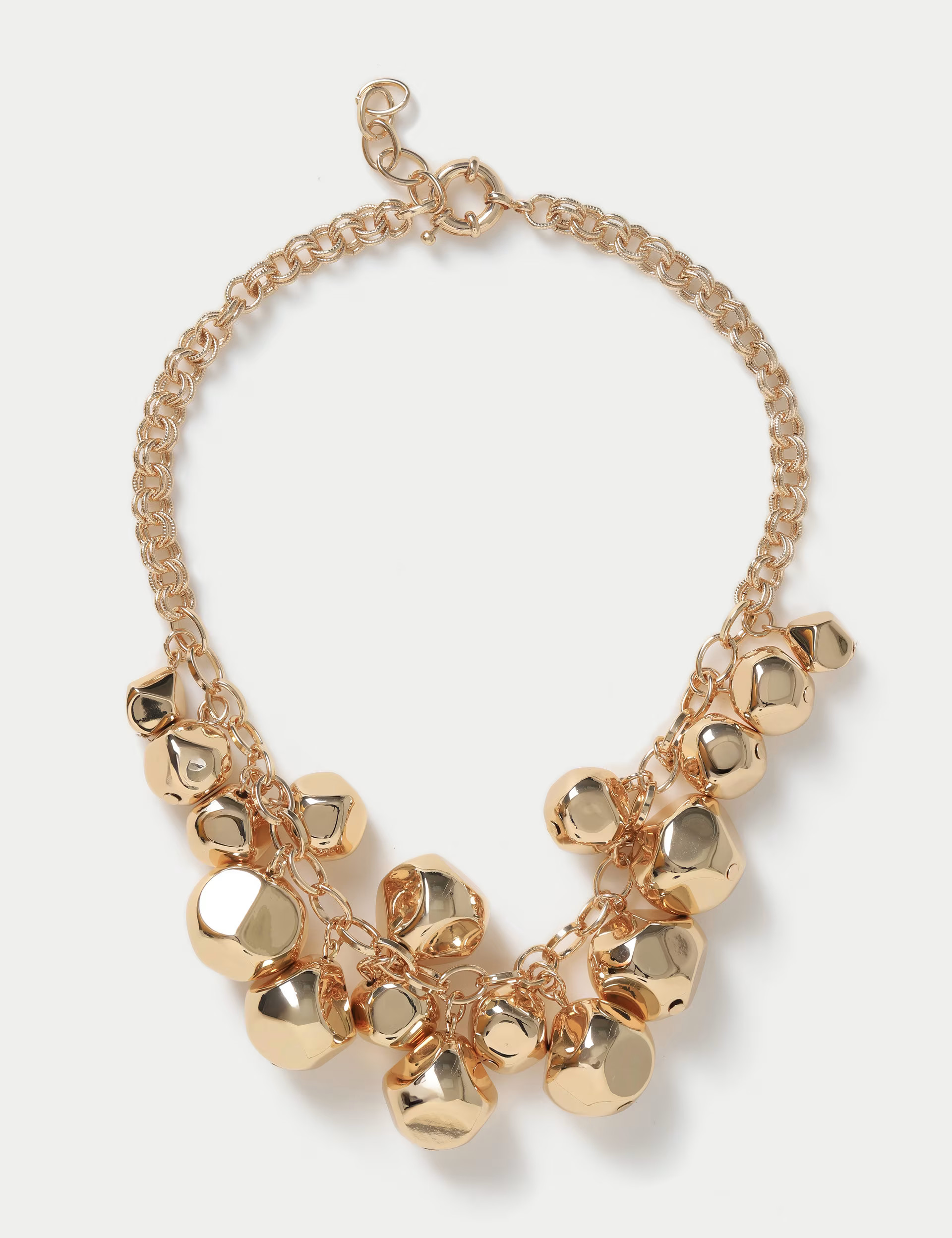 Gold Tone Statement Nugget Collar Necklace | Marks & Spencer (UK)