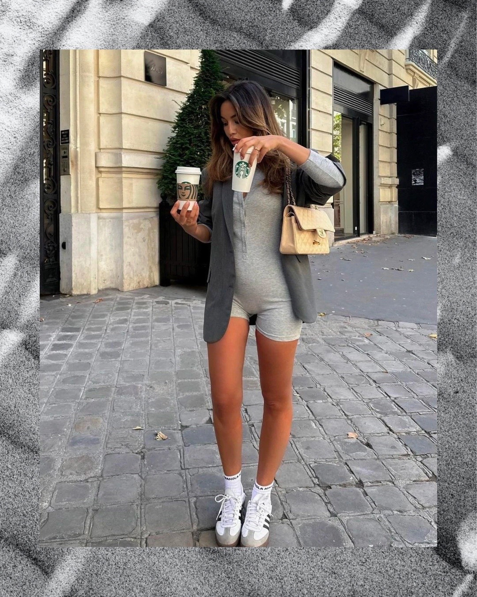 Here’s How To Dress Up Your Romper The It Girl Way - #Rompers have always been a popular #loungewear choice. This all-in-one piece offers a stylish way to stay cozy at home, but lately, It girls have taken the liberty of wearing theirs out. To no one’s surprise, the tailored #blazer is proving to be the most efficient way of elevating this otherwise casual loungewear piece. // Continue reading on TheCoolHour.com

#LTKSeasonal #LTKstyletip #LTKFind