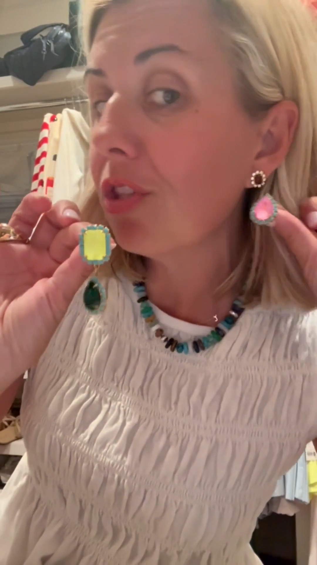Let’s do a quick run through of some of my most worn Anthro earrings! 

*Use my code CATHERINE20 for 20% off Orders of $100+ at Anthropologie 
*Dates: Thursday 6/25 – Sunday 6/28



#LTKdayinmylife #LTKOver40 #LTKstorytime