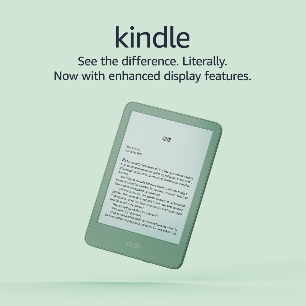 New Amazon Kindle (16 GB) - Lightest and most compact Kindle, with glare-free display, faster pag... | Amazon (US)